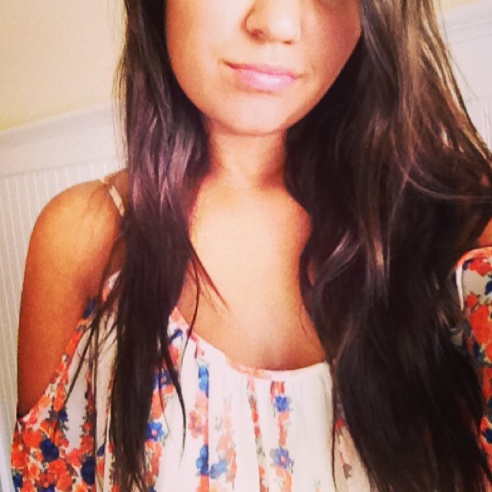 Loose floral dress
